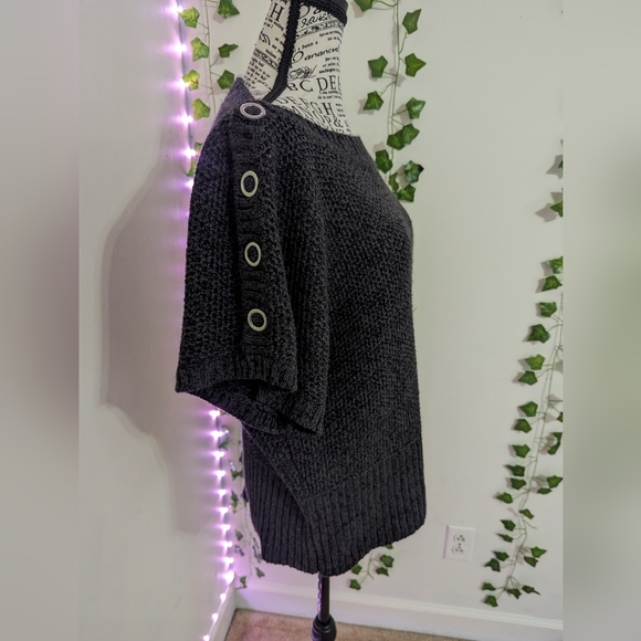 New Direction grey sweater sz XL - Picture 2 of 13